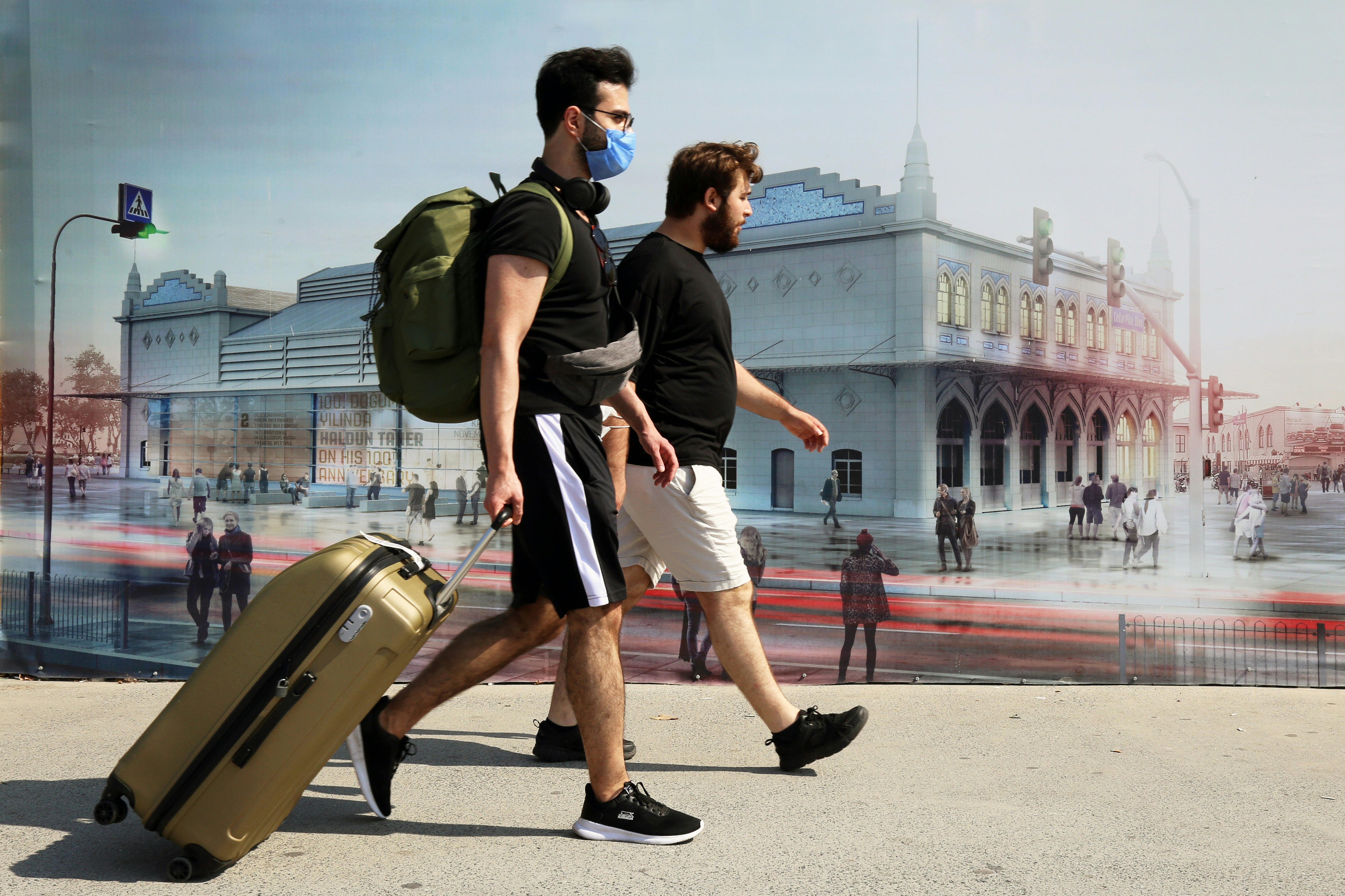 Students studying abroad